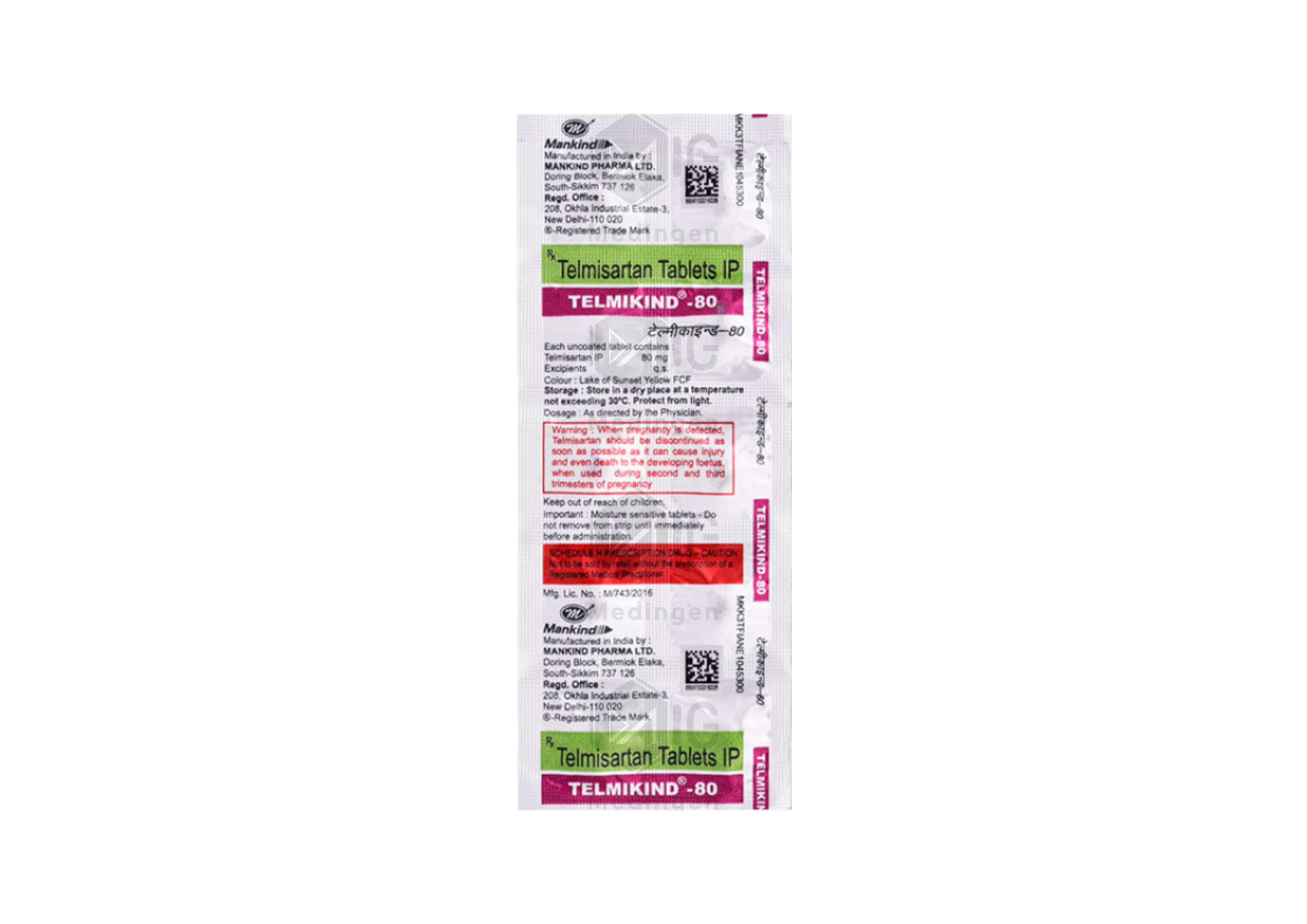 TELMIKIND 80MG